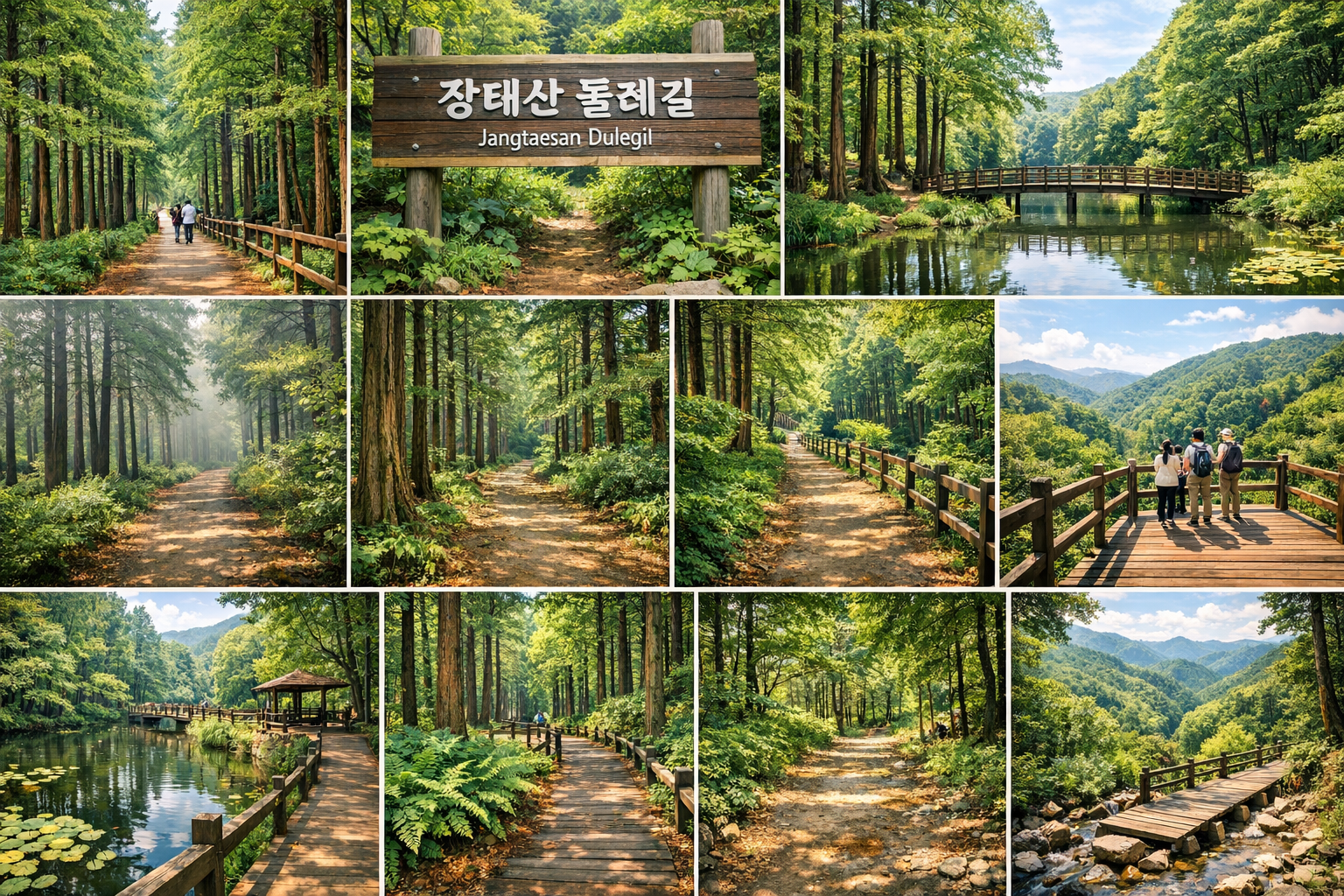 장태산 휴양림 단풍 명소 가이드