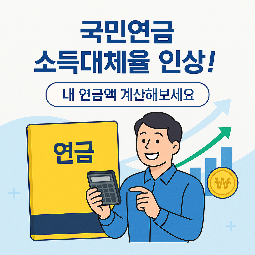 국민연금 소득대체율 계산법 2026 개편 내 연금은 얼마나 달라질까