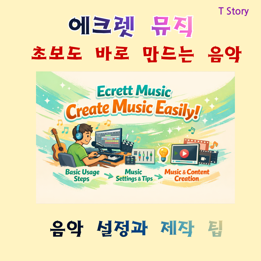 Ecrett Music 초보도 바로 만드는 음악 제작