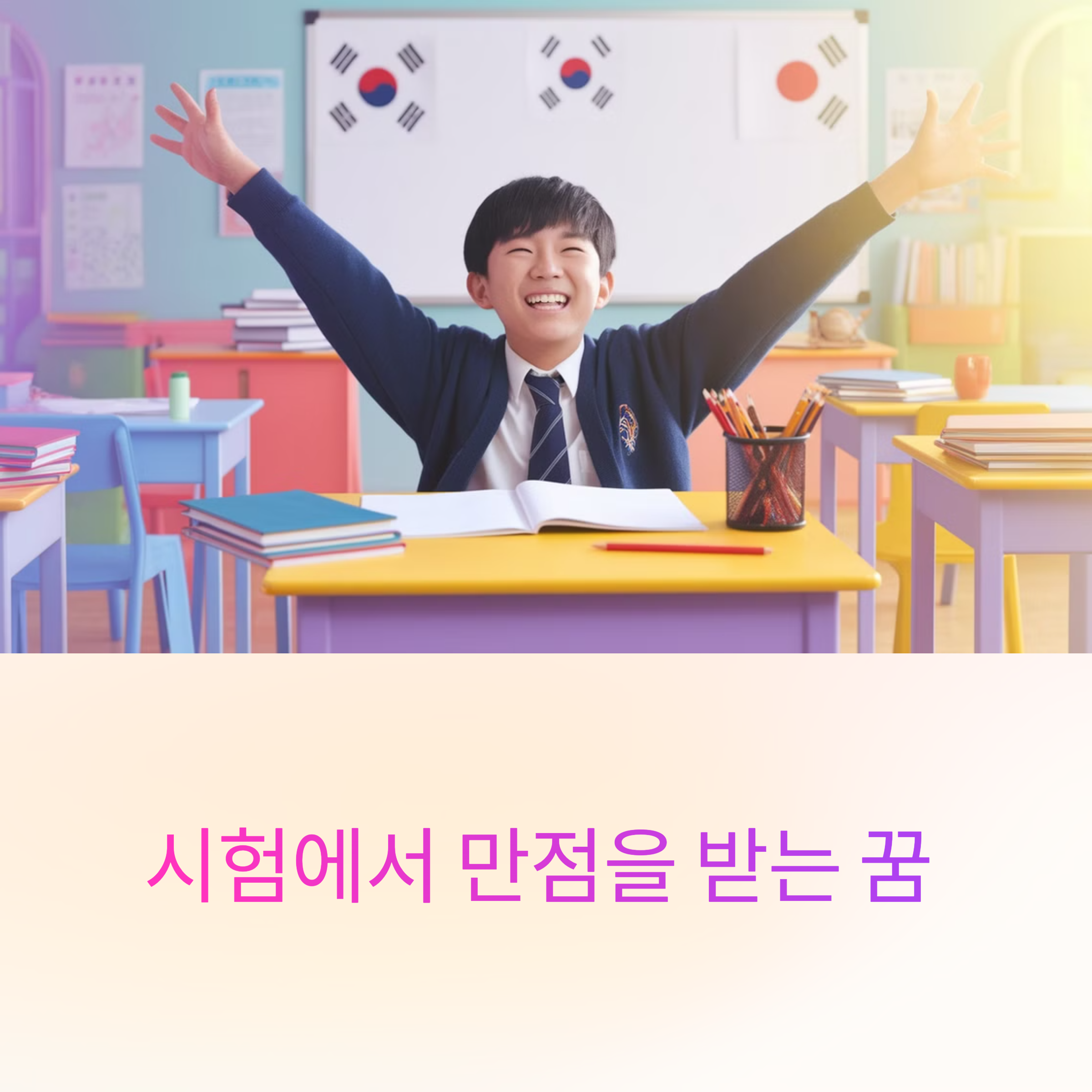 시험에서 만점을 받는 꿈