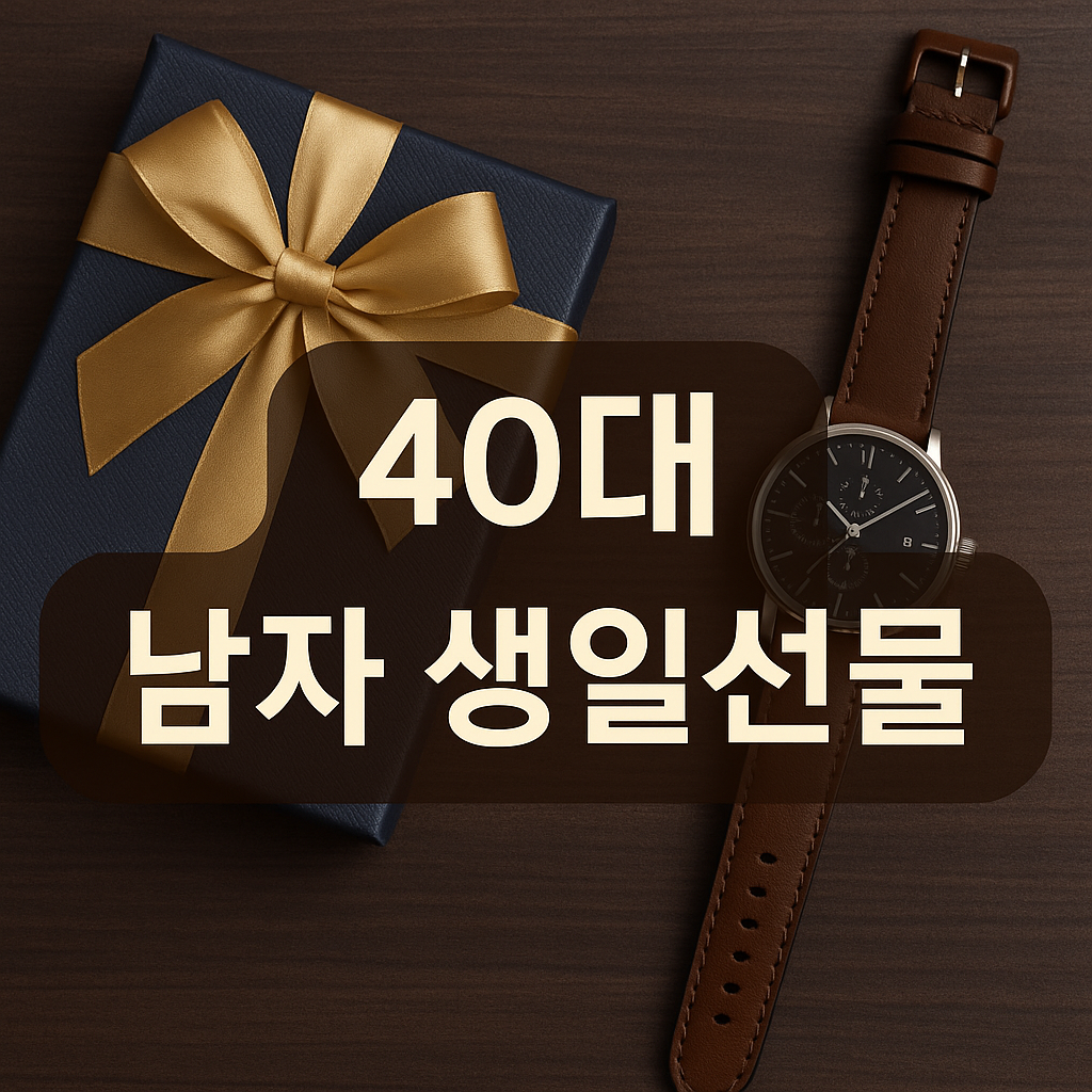 40대 남자 생일선물