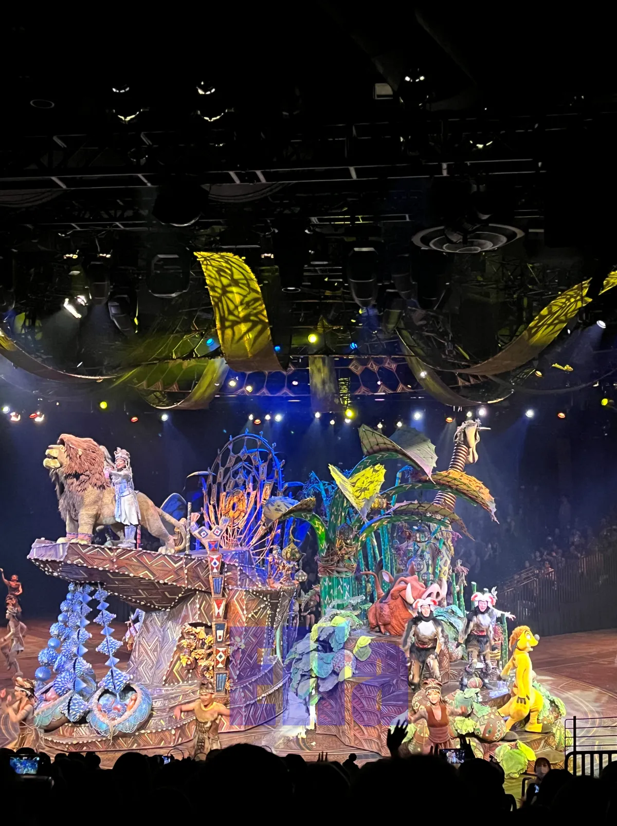 홍콩디즈니랜드-라이온킹-공연