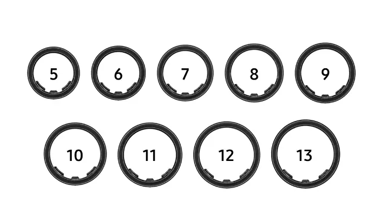 갤럭시링 장점 및 단점, 가격, 스펙별 비교 총정리, 사이즈