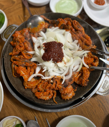 핸썸가이즈 아차산 주꾸미 군자역 맛집