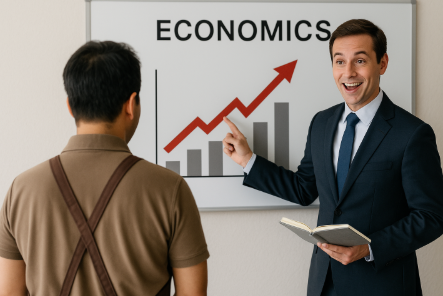 자영업자가 경제학을 바라보는 모습