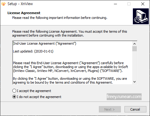 엑스엔뷰(XnView) 설치