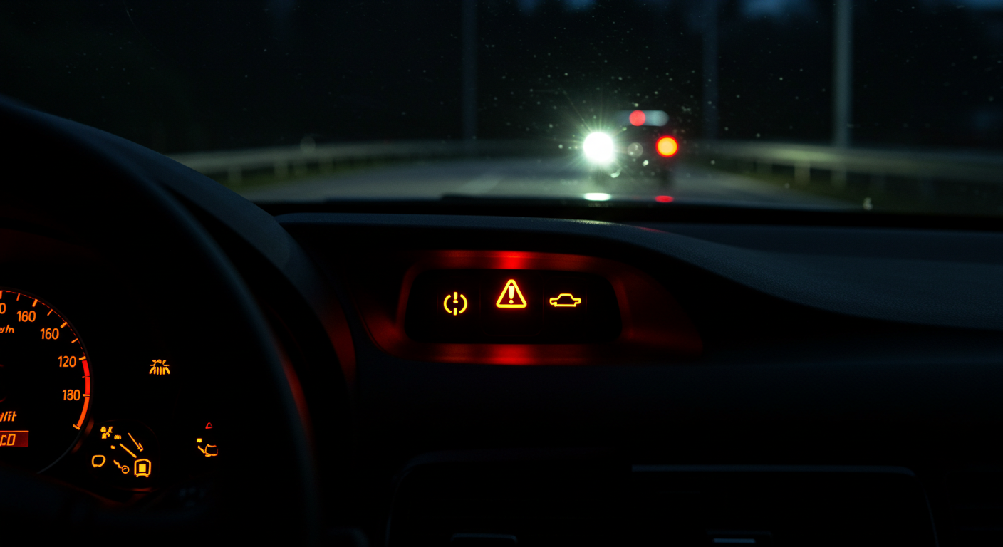 에어백 경고등이 켜지는 주요 상황#3