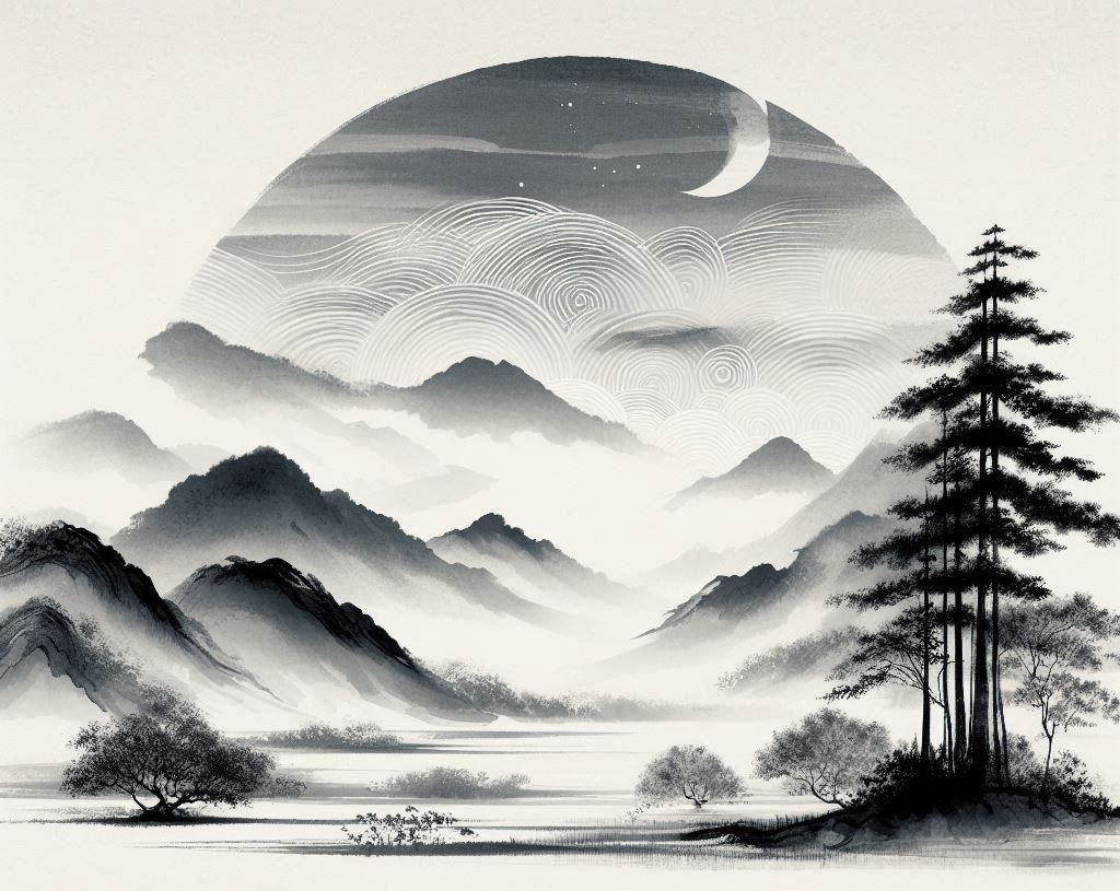 Everything is connected as 'One,' creating harmony. An unbroken form.