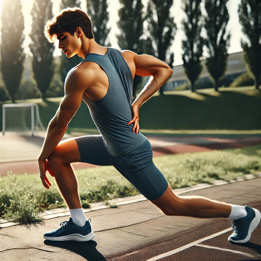 주요 러닝 전후 스트레칭 동작을 보여주는 이미지3