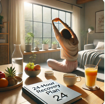 폭식 후 회복 루틴