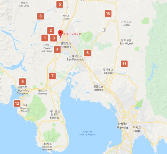 필리핀 클락 골프여행