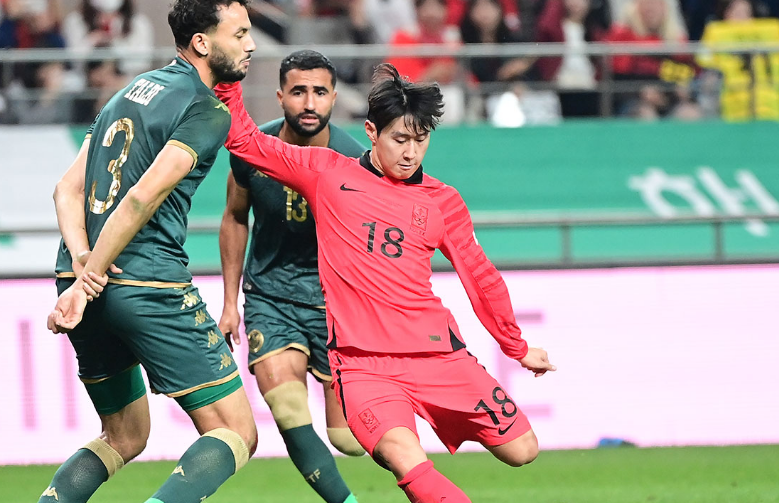 이강인 경기장면