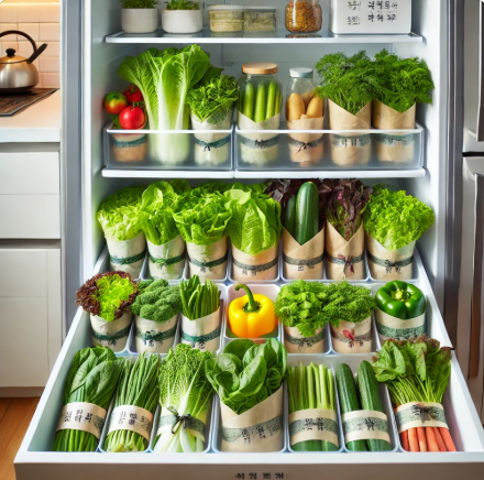 채소 오래 보관하는 법