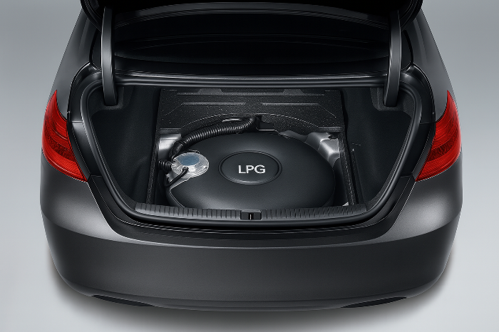 LPG 차량 도넛형 봄베