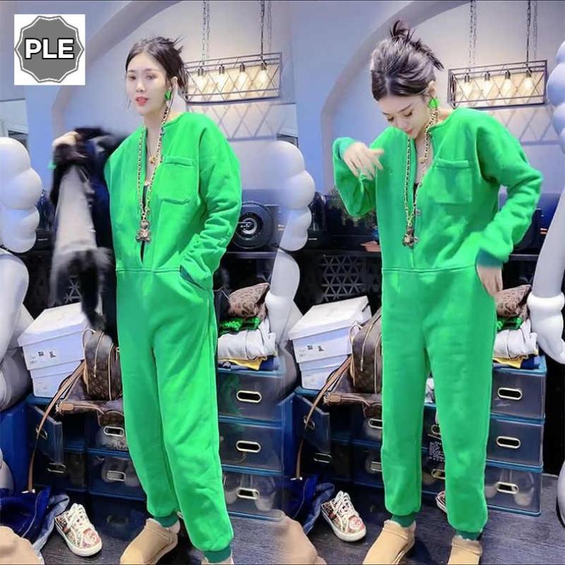 봄 여성 여자작업복 점프수트 점프수트