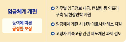 알트태그-정부의 임금체계 개편안 내용