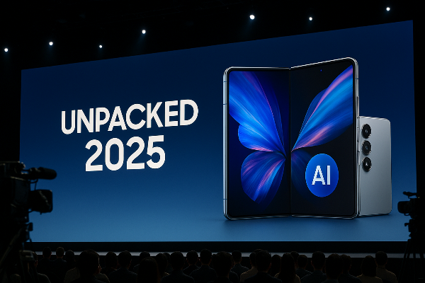 갤럭시 언팩 2025에서 공개되는 AI 폴더블폰