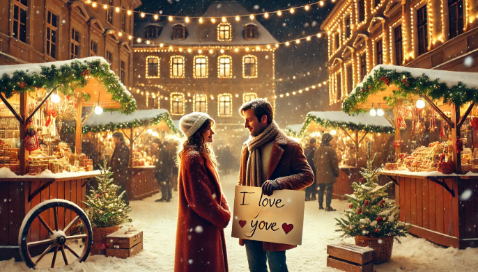 겨울 도시 이미지