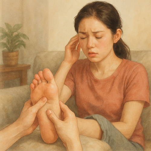 발마사지-어지럼증