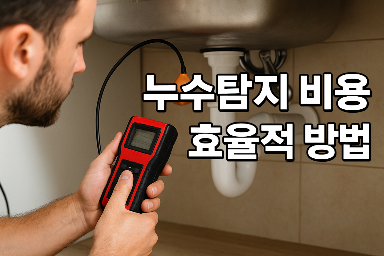 누수탐지, 비용 아끼면서 정확도 높이는 실전 효율 노하우 관련 사진