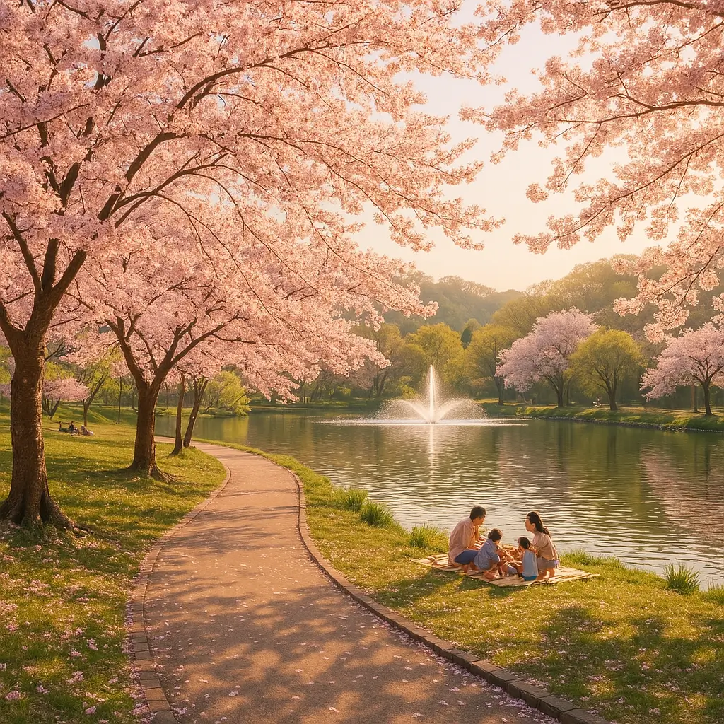 율동공원 : 성남 시민들의 숨은 벚꽃 명당