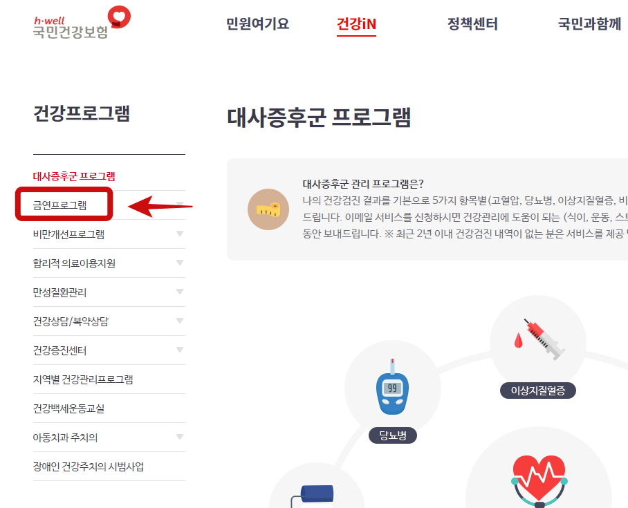 금연 치료 지원사업 총정리(무료, 건강보험공단)