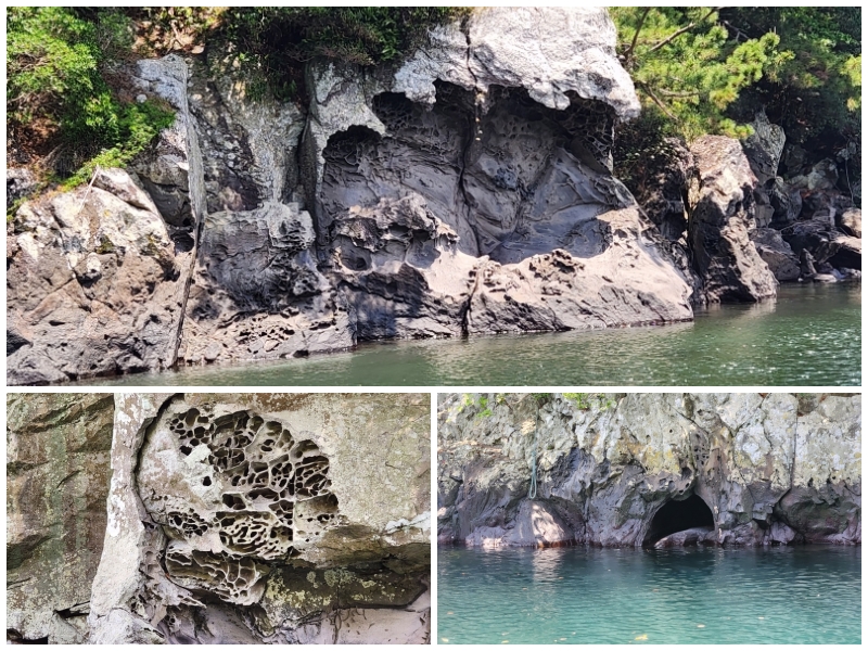 쇠소깍-테우-바위