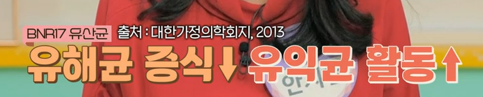 bnr17유산균 효능