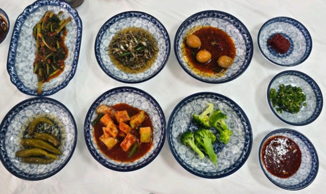 충주-올갱이해장국-장금옥-반찬