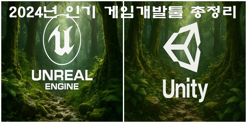 2024년 인기 게임개발툴 총정리