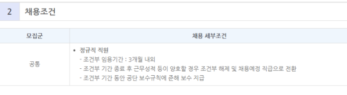 채용조건