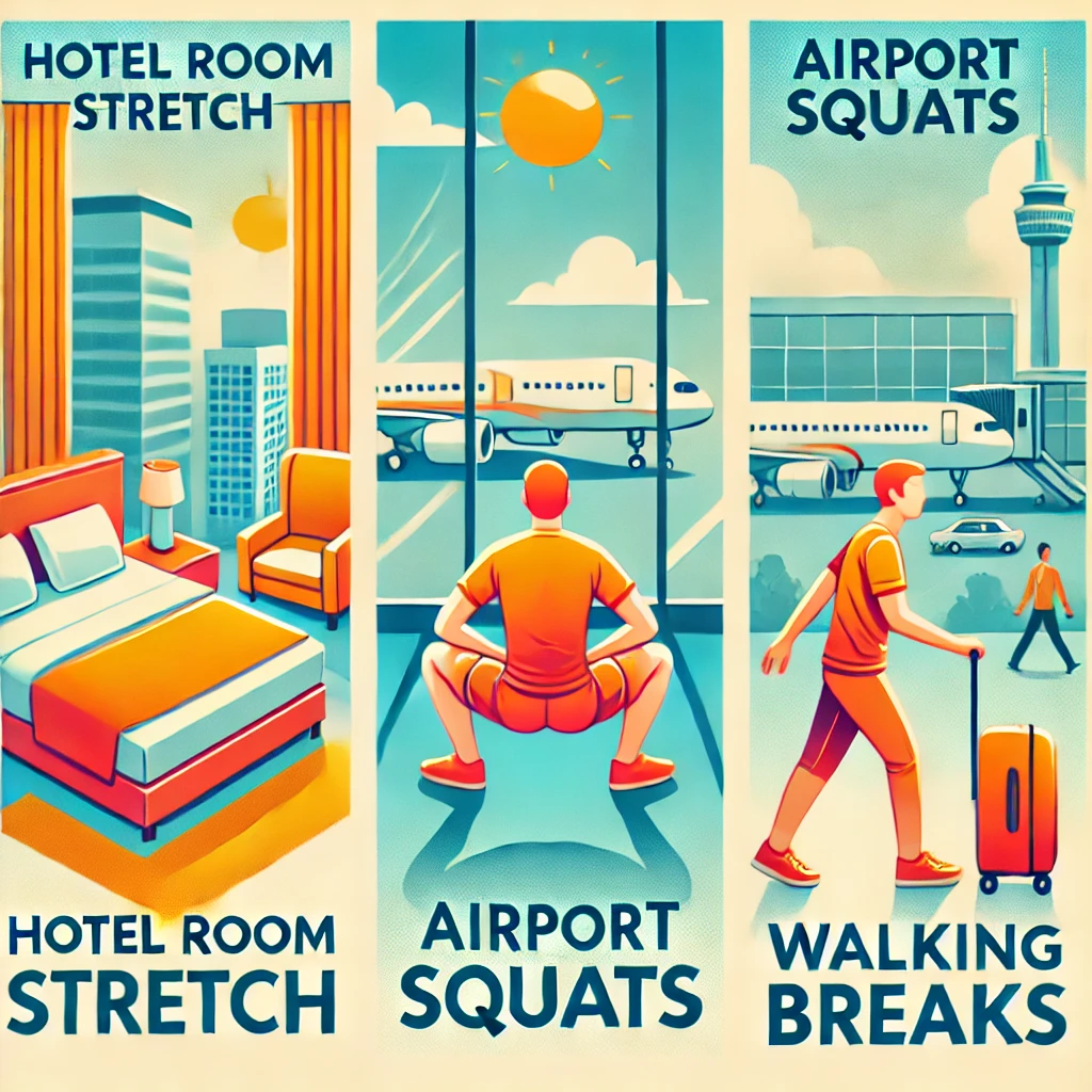 여행 중 간단한 운동법
