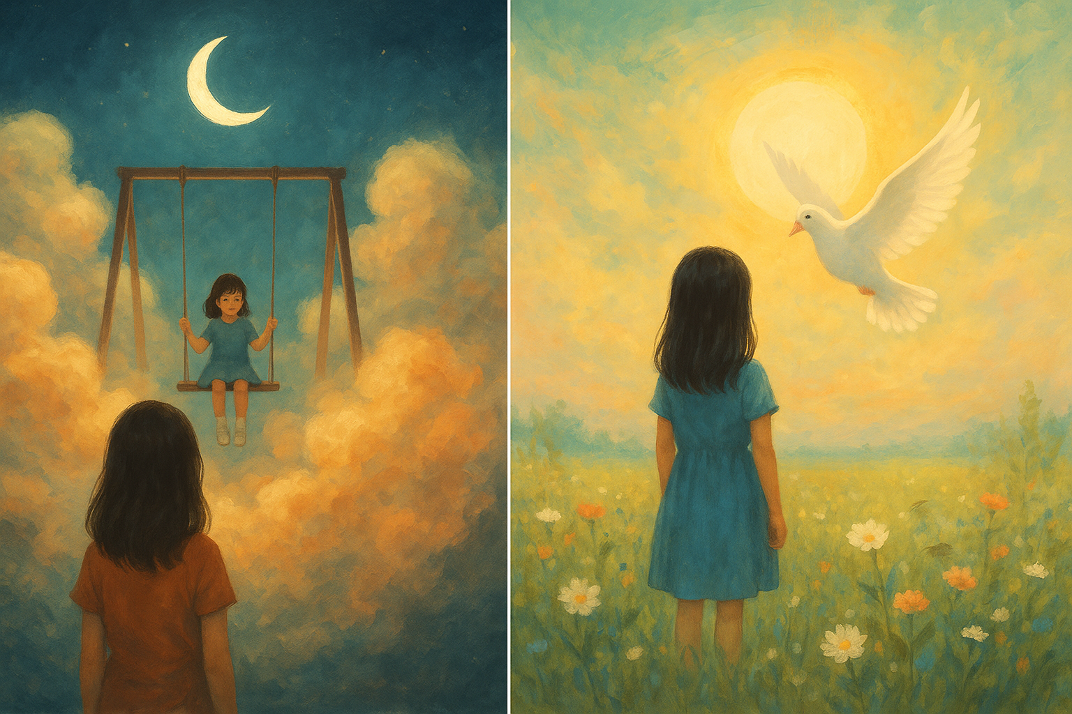 어린 시절을 회상하는 꿈