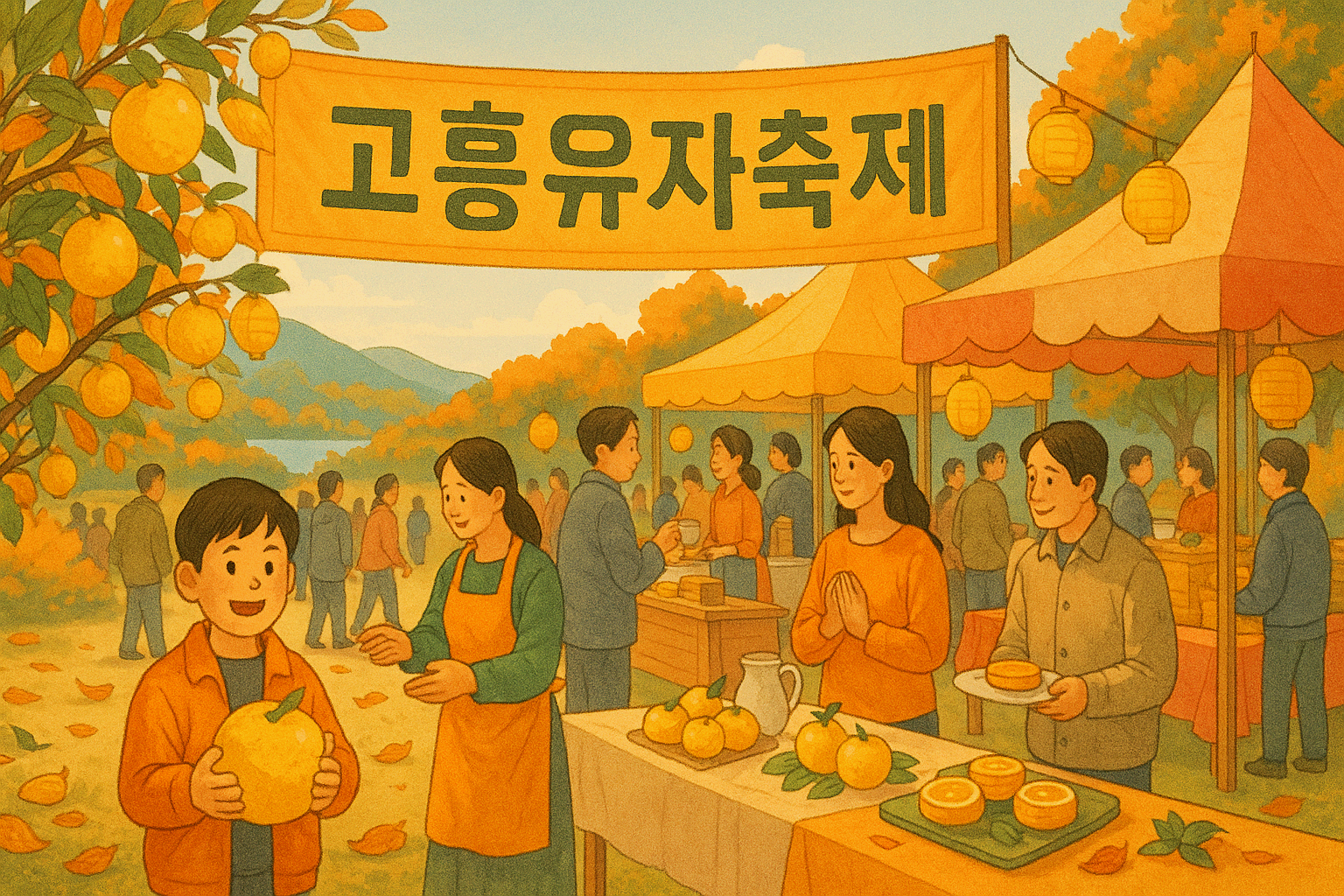 2025 고흥 유자 축제 완벽 가이드: 향긋한 가을의 하이라이트