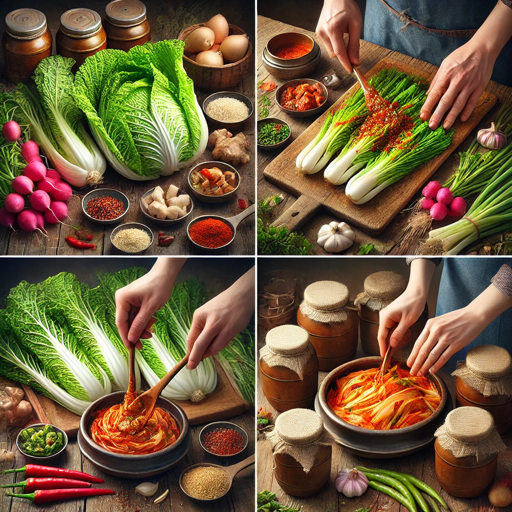 맛있는 김치를 위한 비법