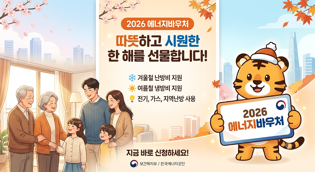 2026 에너지 바우처 신청 방법