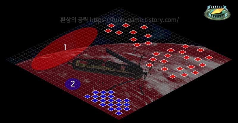 시나리오 35화 지도 이미지