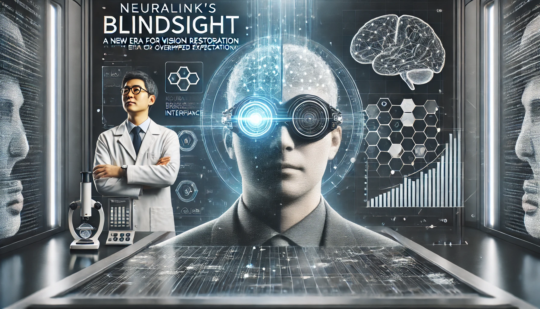 시력 복원의 새 지평인가?, 과장된 기대인가?