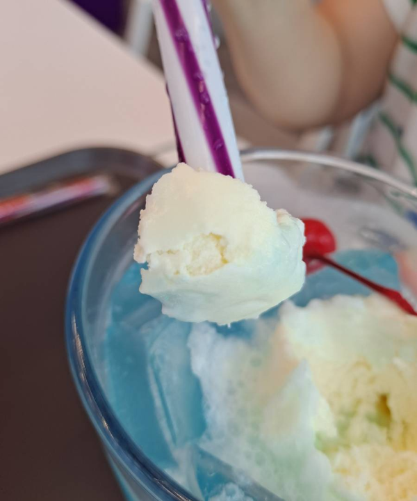 크림소다 크림 뜨다