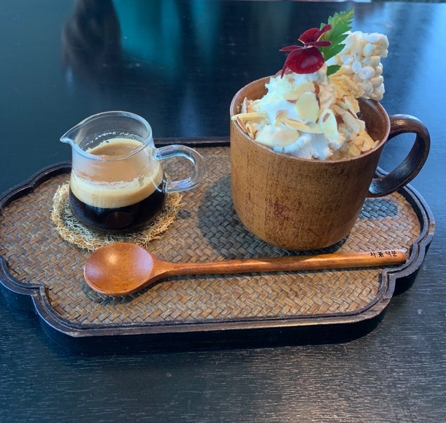 차덕분:영종도 구읍뱃터 바닷가 전망 이쁜 전통카페 차와 디저트 메뉴