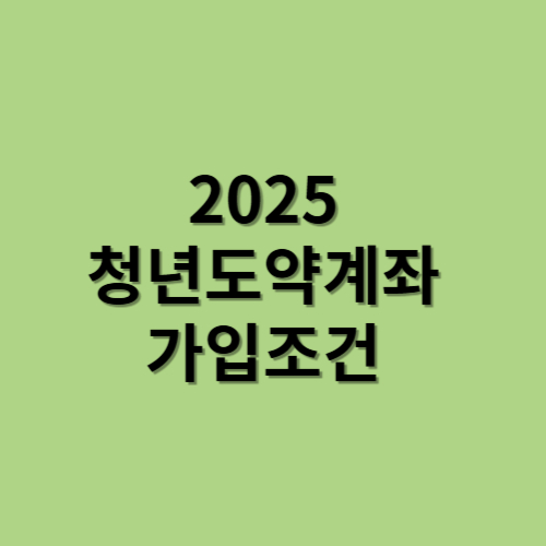 청약도약계좌