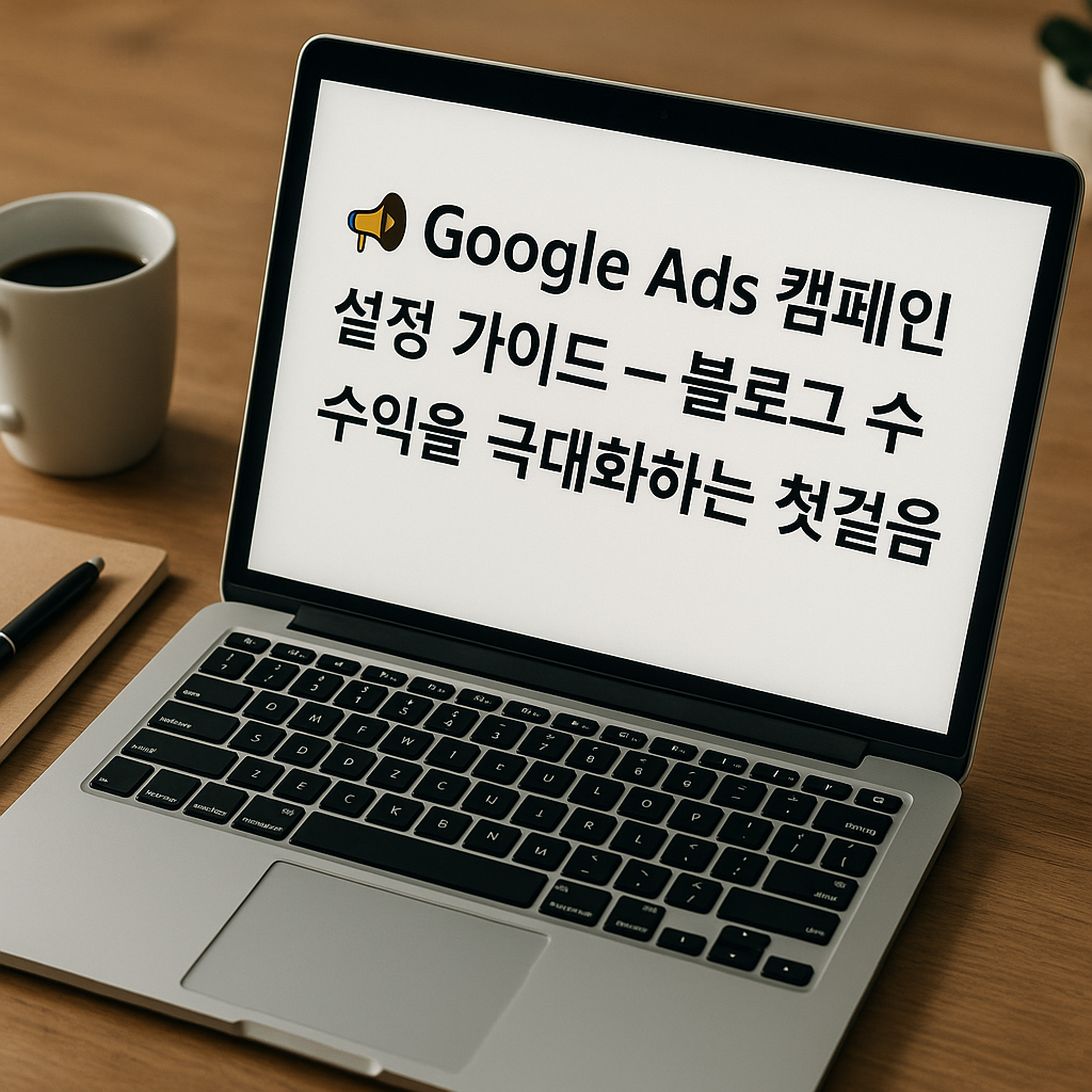 Google Ads 캠페인 설정 가이드