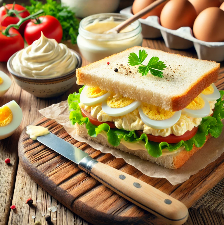 에그마요 샌드위치 만들기로 입맛을 사로잡자