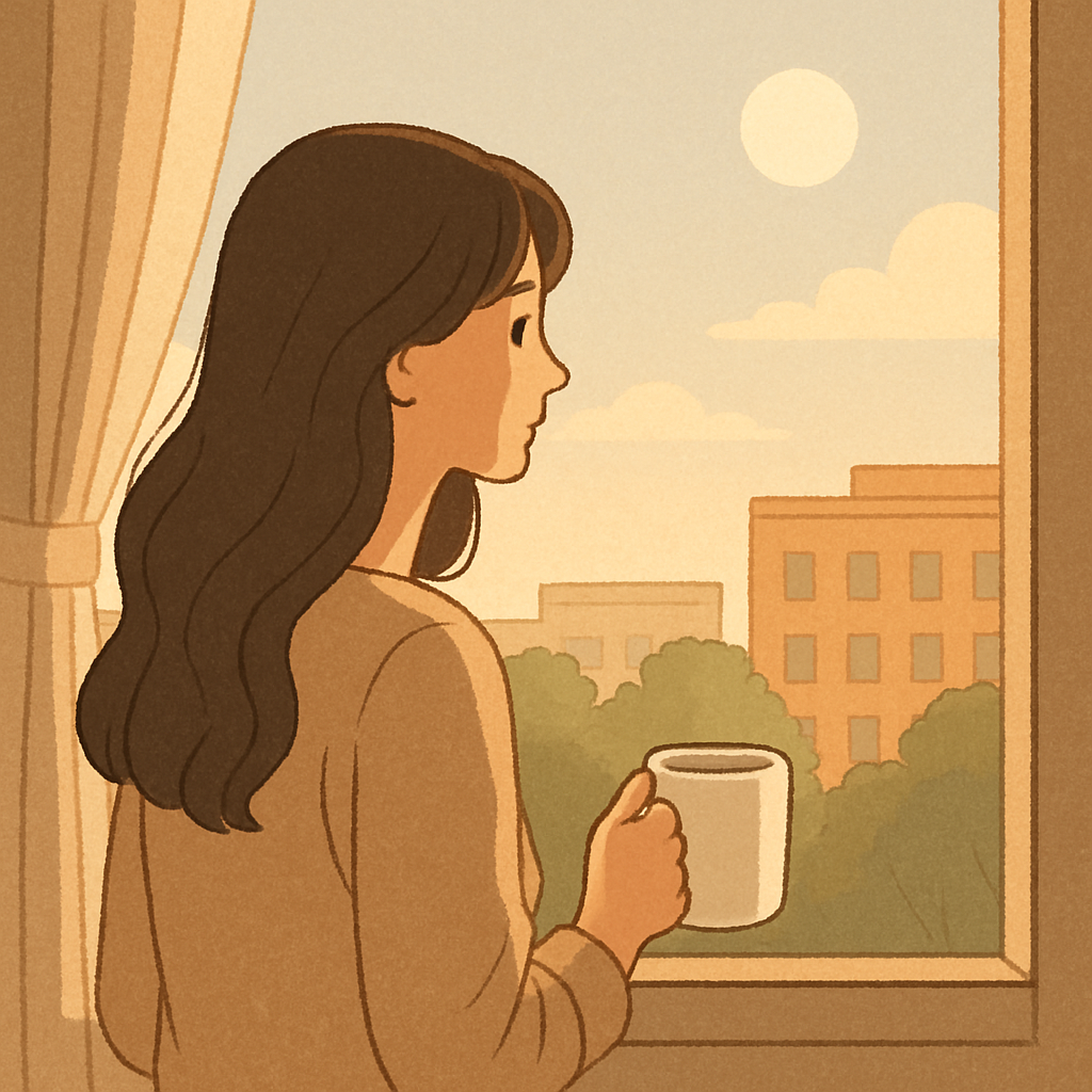 창밖을 바라보며 느낀 생각들