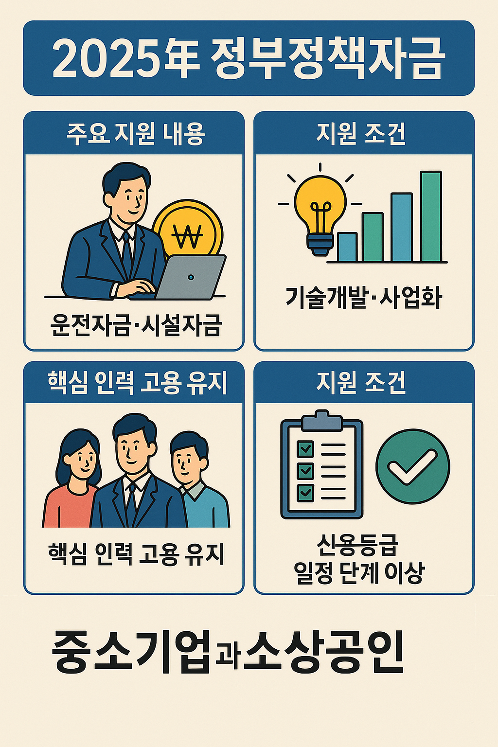 2025년 정부정책자금