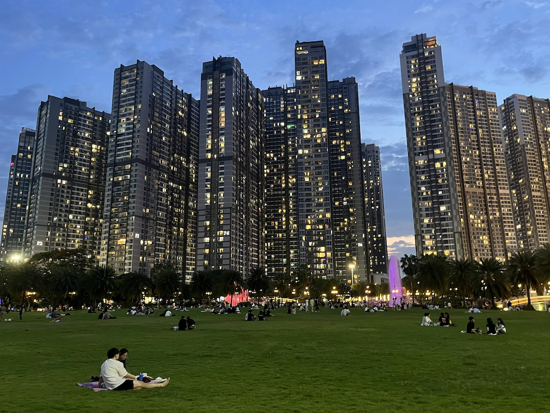 베트남 저녁풍경