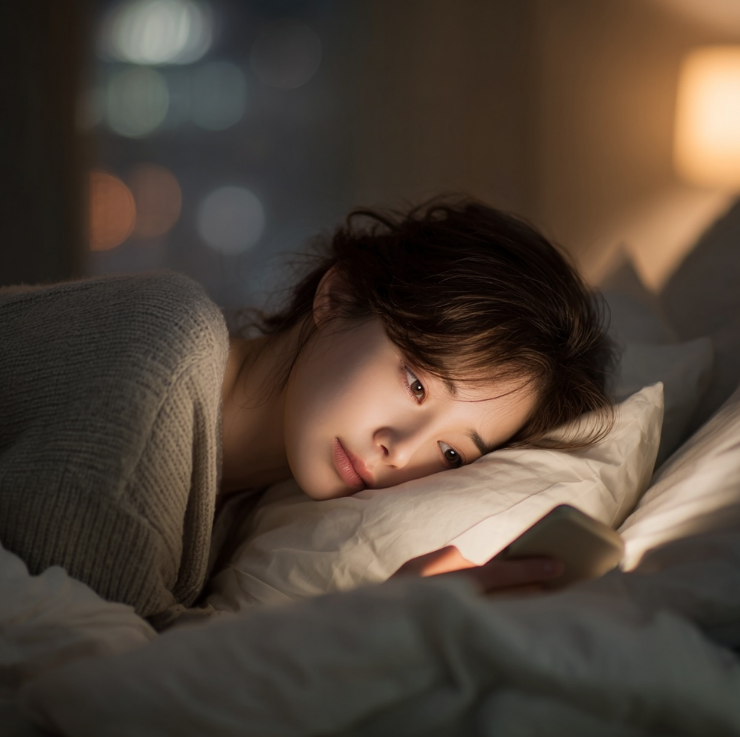 잠들기 전 스마트폰이 수면에 미치는 영향 - 생각보다 심각합니다