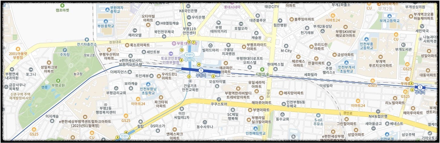 GTX-B 노선 정차역