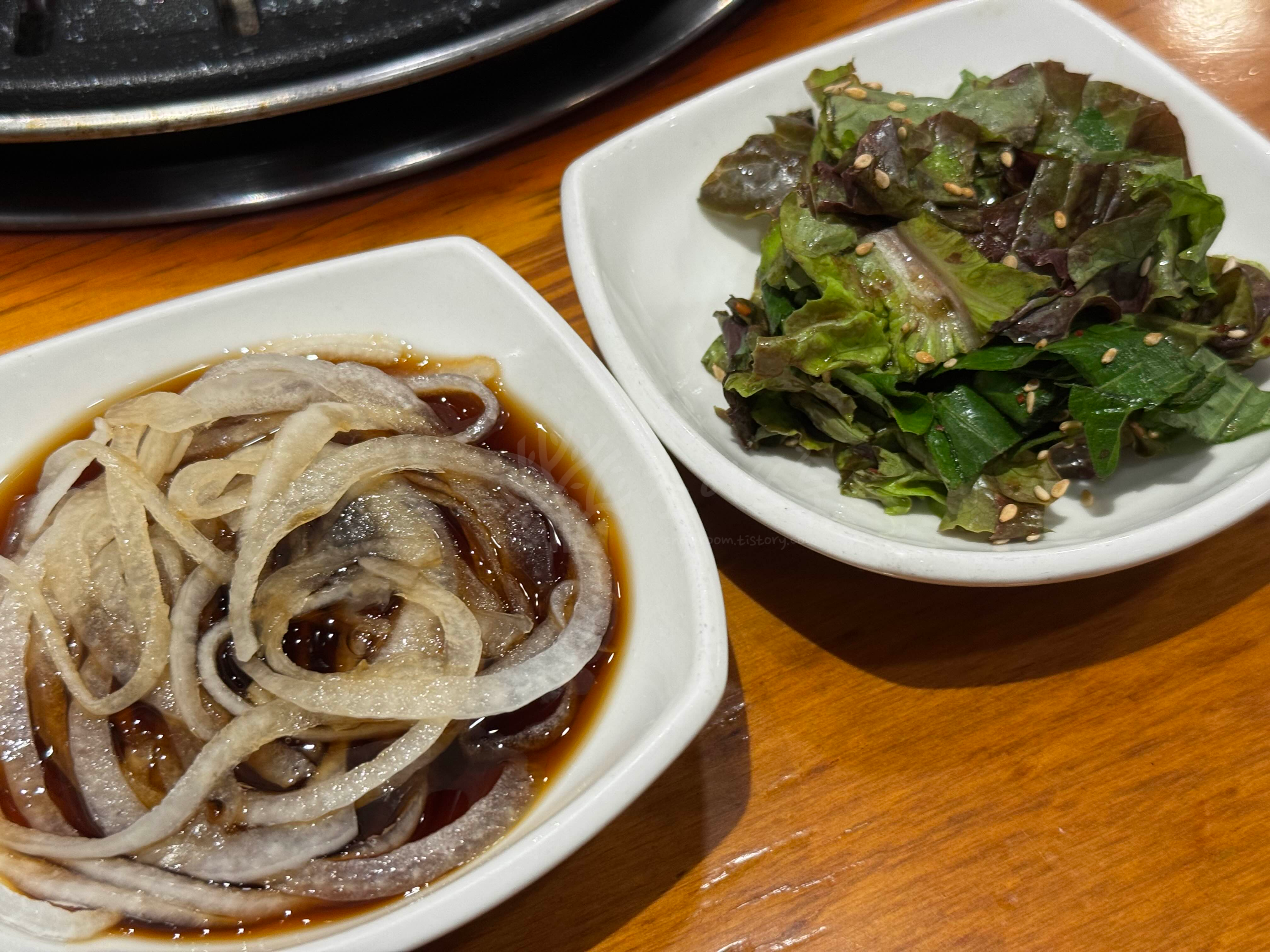 양파장, 상추겉절이