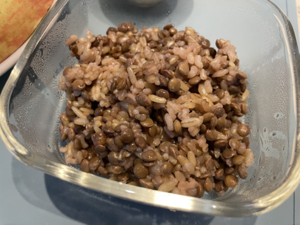 정희원 교수 - 저속노화밥 시식, 맛있음